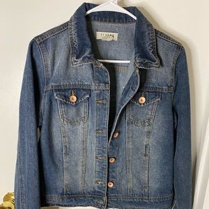 Dark wash denim jacket ‼️